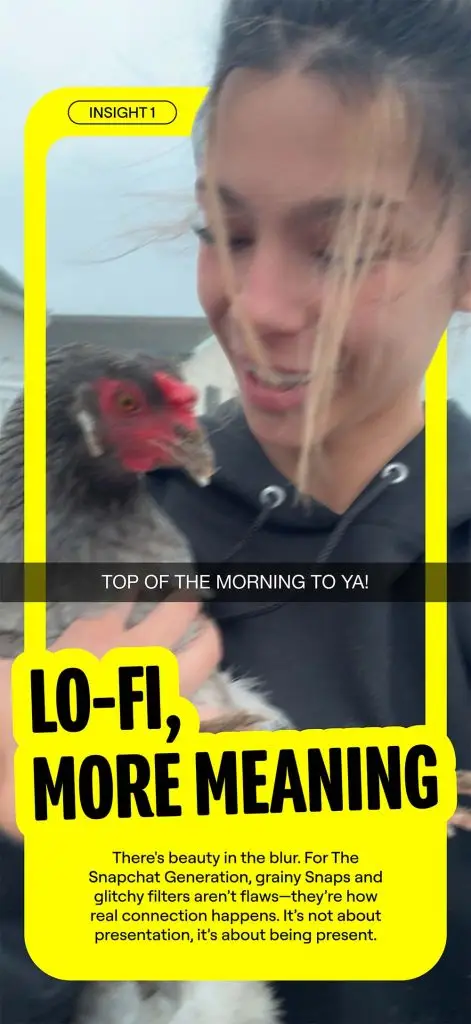 Snapchat chiffres tendances 2025 lofi