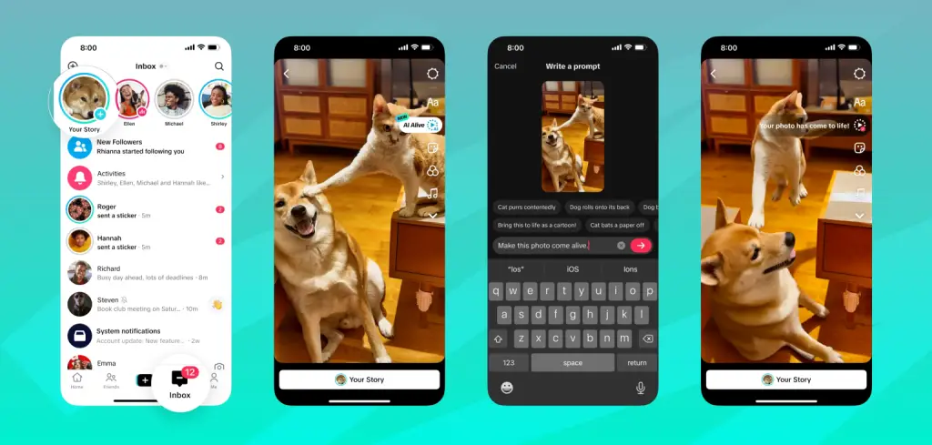 Tiktok ai alive